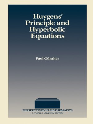 cover image of Huygens' Principle and Hyperbolic Equations